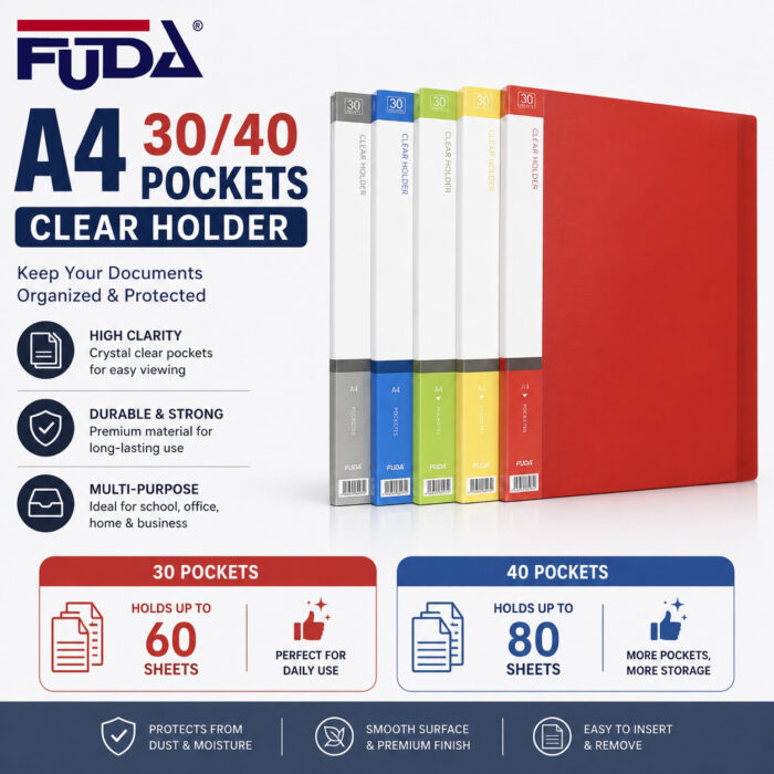 FUDA A4 Clear Holder